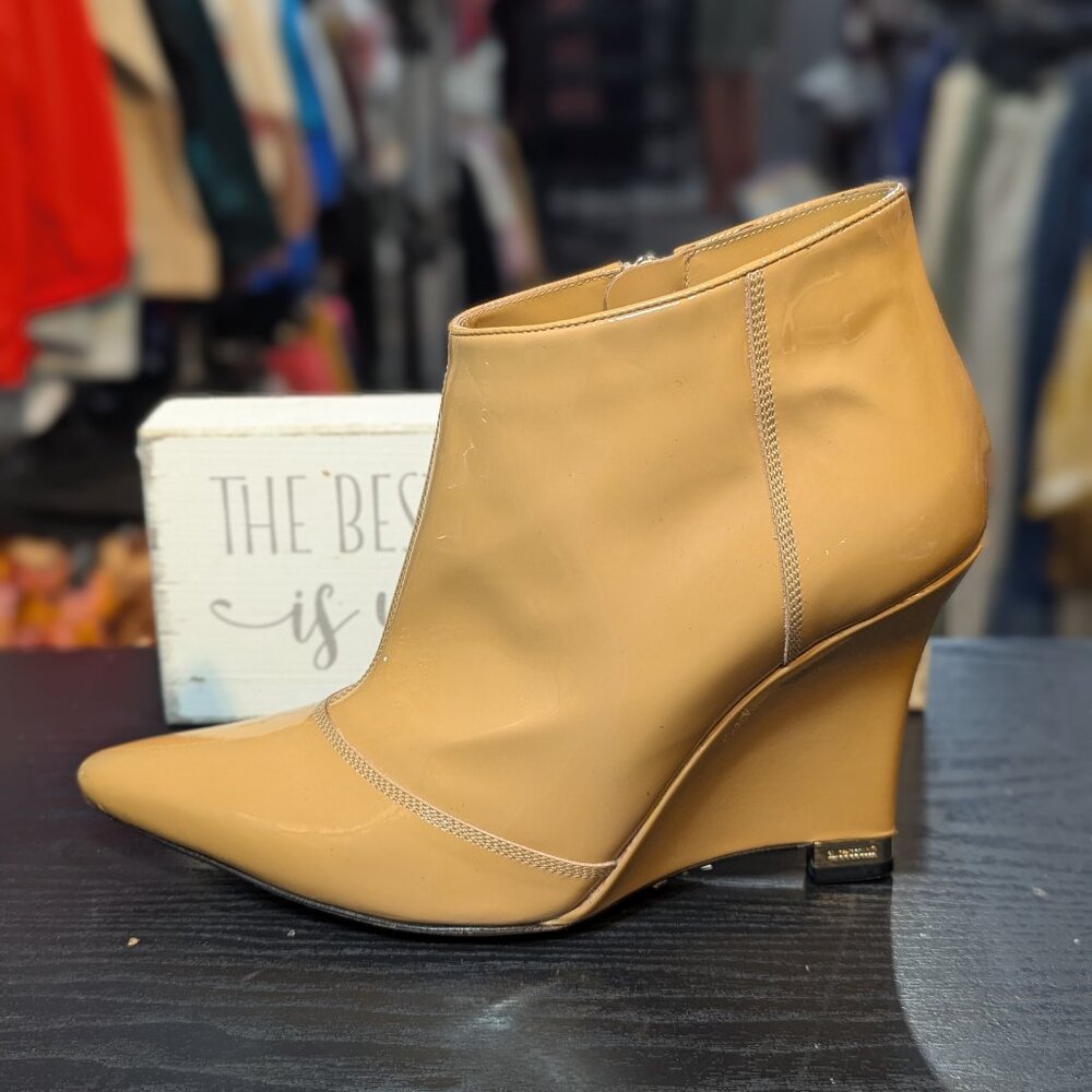 A.Testoni Ankle Wedge Bootie